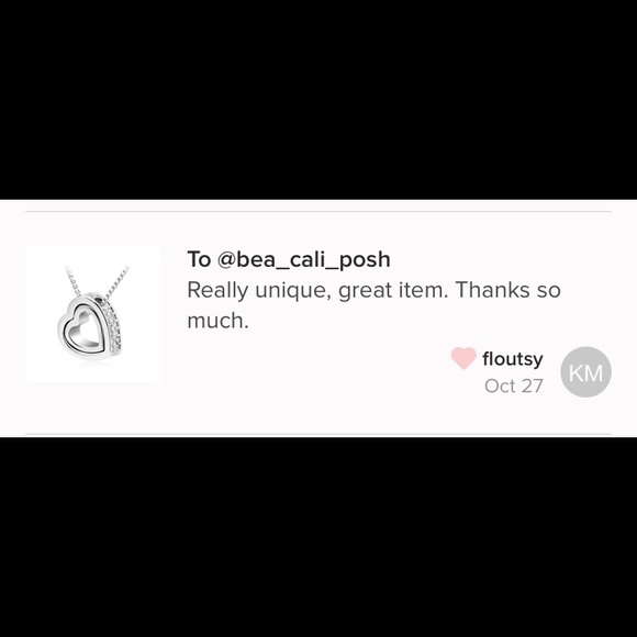 ❣️last 1❣️Heart in heart necklace, with crystal elements - Picture 9 of 9